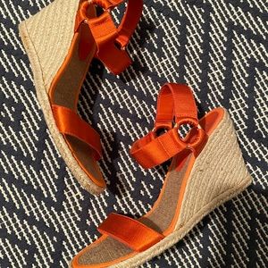 Lauren Ralph Lauren Espadrille Wedge Sandals